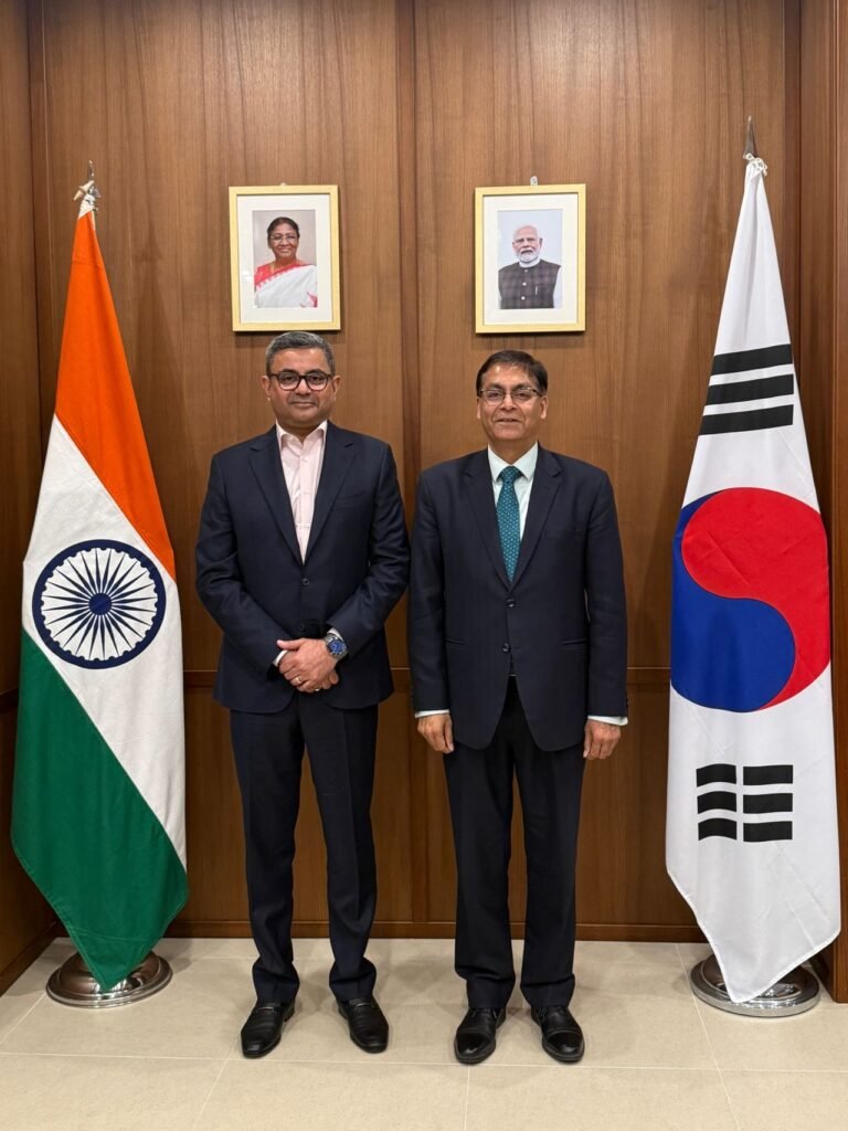 10th - Meeting Ambassador Amit Kumar in Seoul while on a business related trip to Korea - Apr 4, 2025