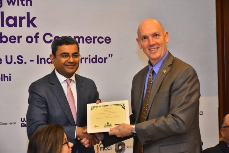 13th - At a roundtable discussion in Delhi, jointly organised by FICCI and USIBC - US India Business Council to interact with Ms Suzanne Clark, President & CEO of U.S