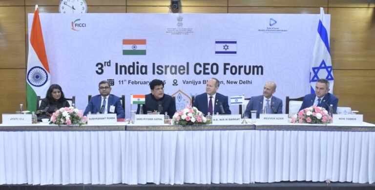 21st - At the 3rd meeting of the India - Israel CEOs Forum, Feb 11, 2025