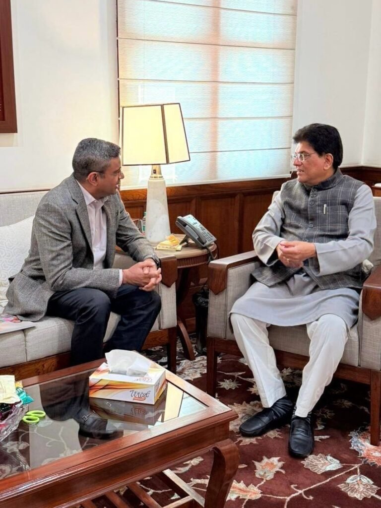 5th -Meeting Mr Piyush Goyal, Hon’ble Commerce & Industry Minister - Dec 2, 2025