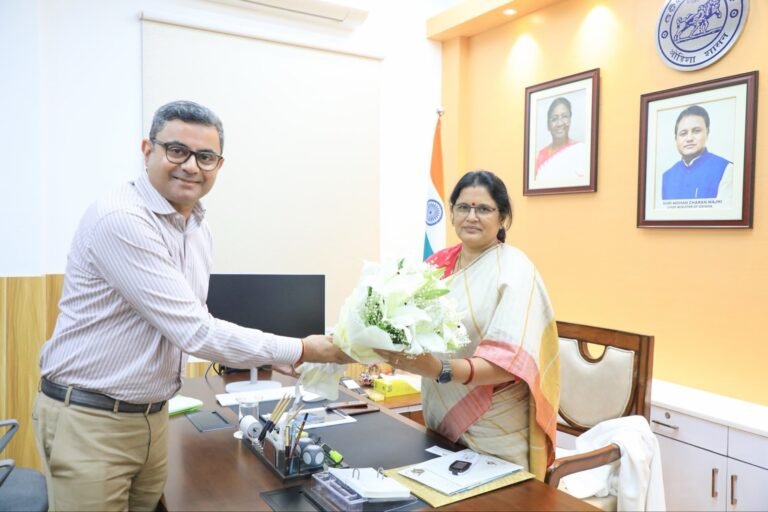 8th2- Meeting Smt Pravati Parida, Hon'ble Deputy Chief Minister of Odisha - Jan 23, 2026